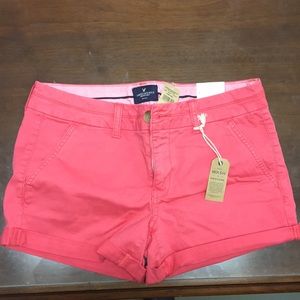 American Eagle Shorts size 6 Pink Midi NWT